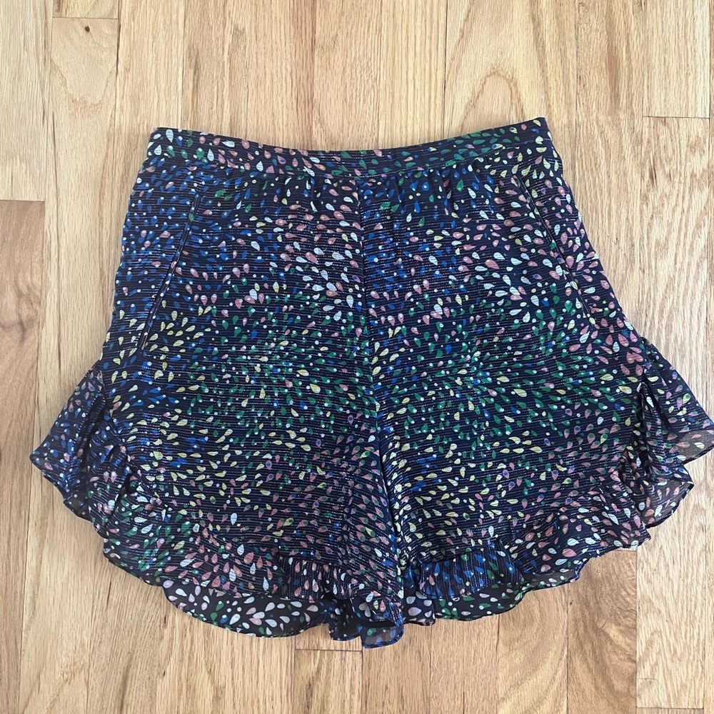 NWOT Chloe Colorful Speckled Shorts Size XS (Waist: 28 Inches)